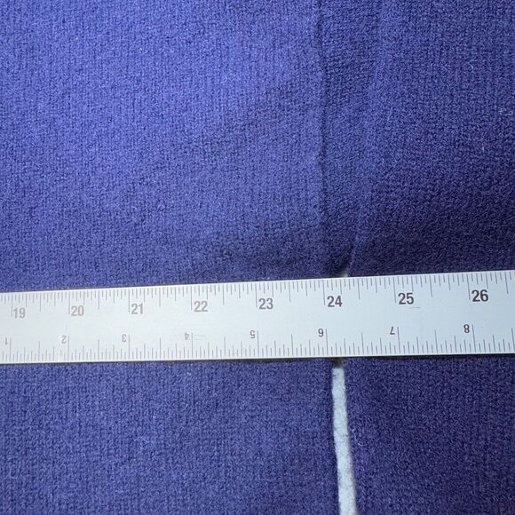 Vintage Abercrombie & Fitch Sweater Men Large Blue  Lambswool Country Crew 90s - Picture 9 of 13